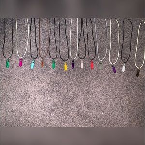 crystal necklace bundle